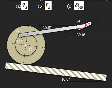 A Wheel Of Outside Diameter 56 0 Cm And Hub Diameter 30 0 Cm Is Rolling At 2 40 M S Up A 10 0 Incline A Rigid Member 1