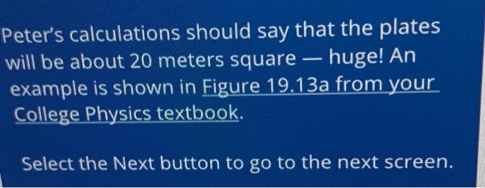 1 For Your Post Upload The Calculations You Made To Determine The Side Of Each Square Plate Of The Capacitor In The Sc 3