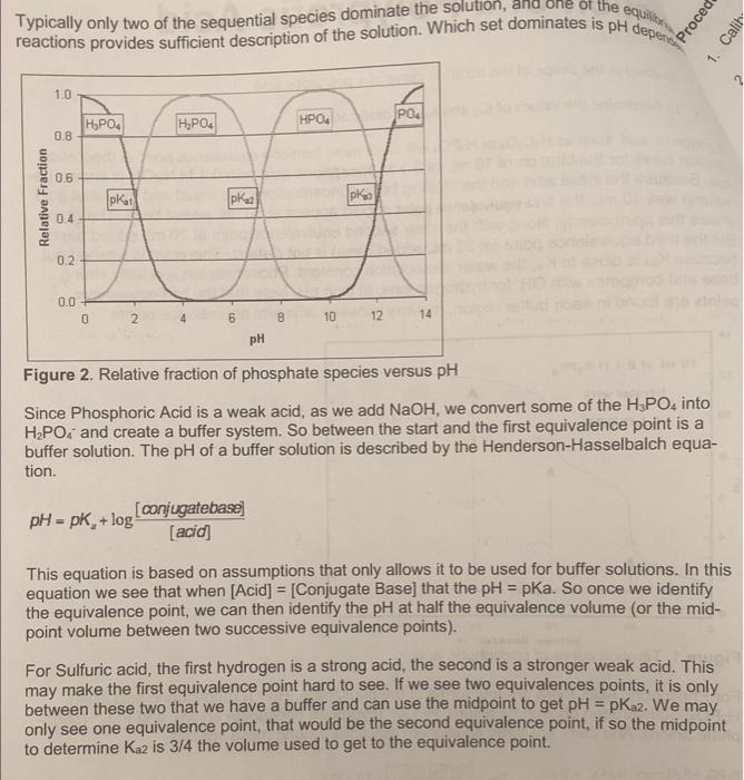 Post Lab Questions And Calculations 1 How Many Equivalence Points Were Found Two Equivalence Points Were Found 2 Wha 5