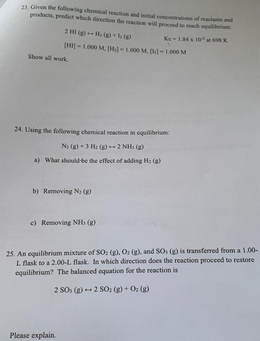 Please Show Step By Step Calculations Really Important Also Could The Parts 23 24 25 29 And 30 Please Be Separated 3