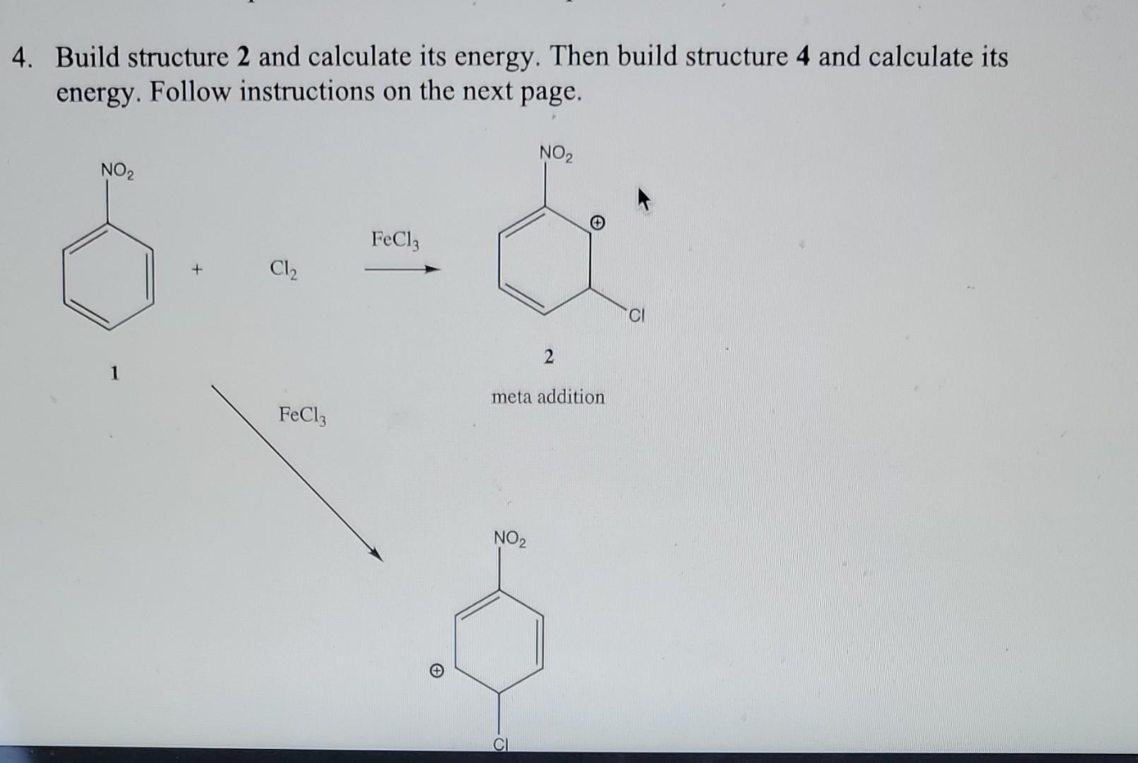 4 Build Structure 2 And Calculate Its Energy Then Build Structure 4 And Calculate Its Energy Follow Instructions On T 1