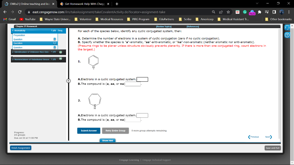 Owlv2 Online Teaching And Lear X Get Homework Help With Chegg X East Cengagenow Com Ilrn Takeassignment Takecovalent 1