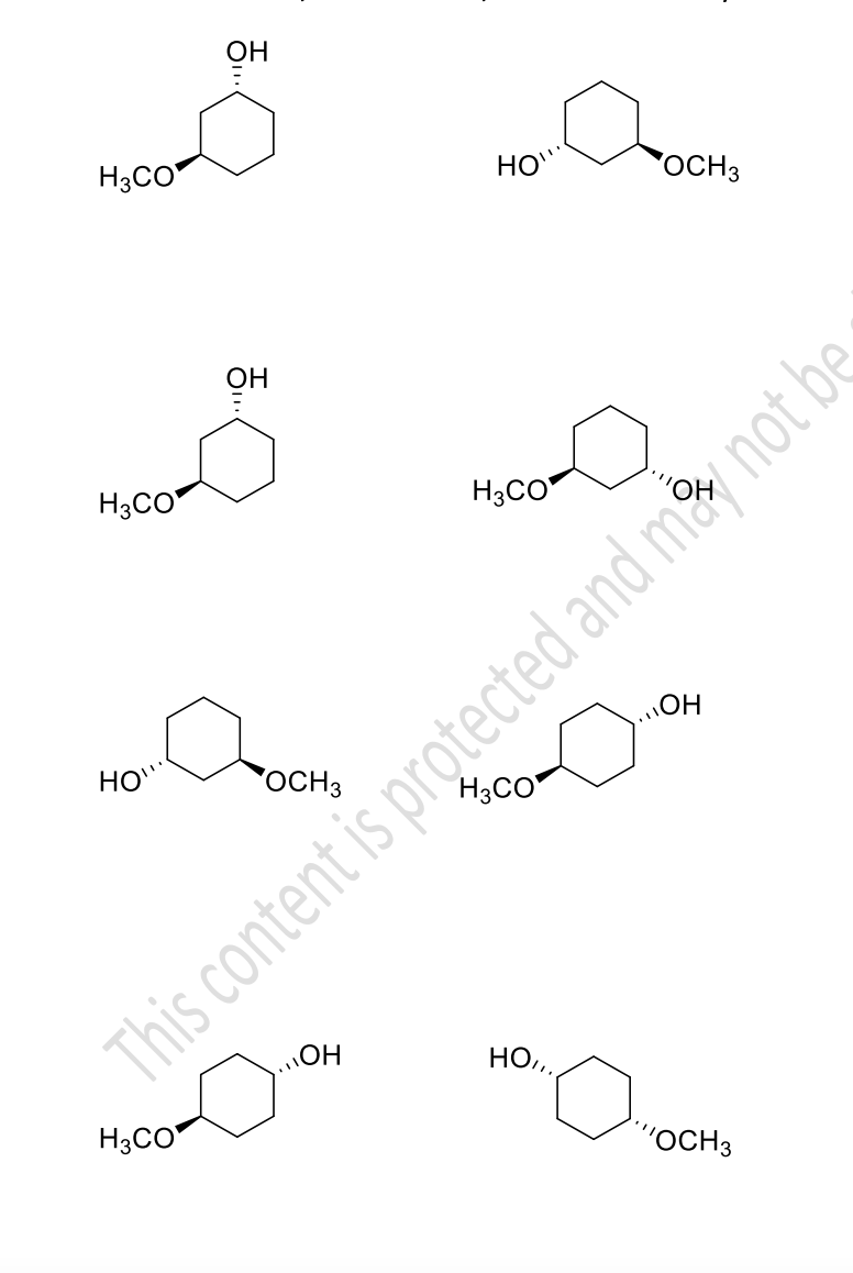 How Are The Following Molecules Related Exactly The Same Completely Different Constitutional Isomers Enantiomers O 1