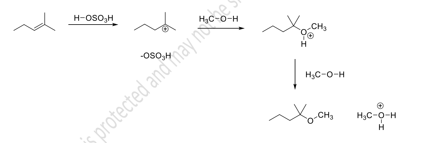 Consider The Following Reaction This Reaction Is A Multi Step Reaction Draw The Mechanism For Each Step Of This Reacti 1