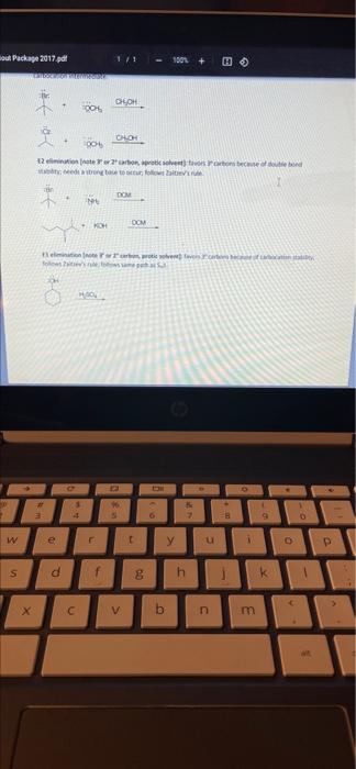Out Package 2017 Pdf V 5 Xx M Sa2 581 42 41 Predict The Products Of The Following Reactions Label Nucleophile For Hane 2