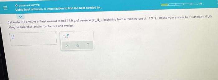 O States Of Matter Using Heat Of Fusion Or Vaporization To Find The Heat Needed To Calculate The Amount Of Heat Neede 1