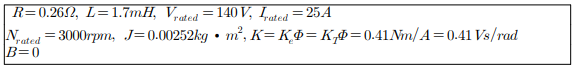 Answer The Following Question When The Equivalent Circuit Motor And Load Constant Of The Separate Excitation Permanen 2