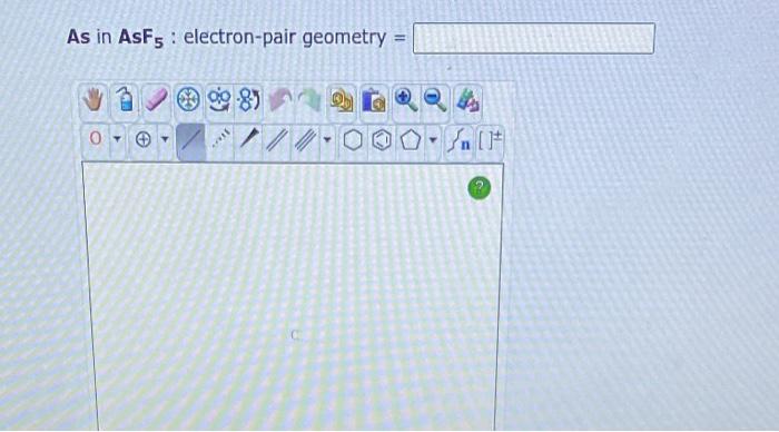 Draw The Lewis Structure For Each Of The Following And Then Determine The Electron Pair Geometry Of The Atom Indicated 2
