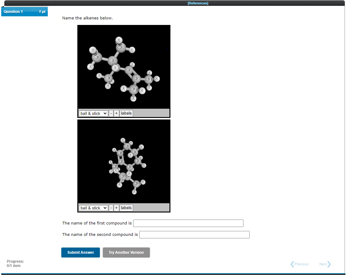 Activity Take Question Writing The Names Of Alkenes From Structures I 1