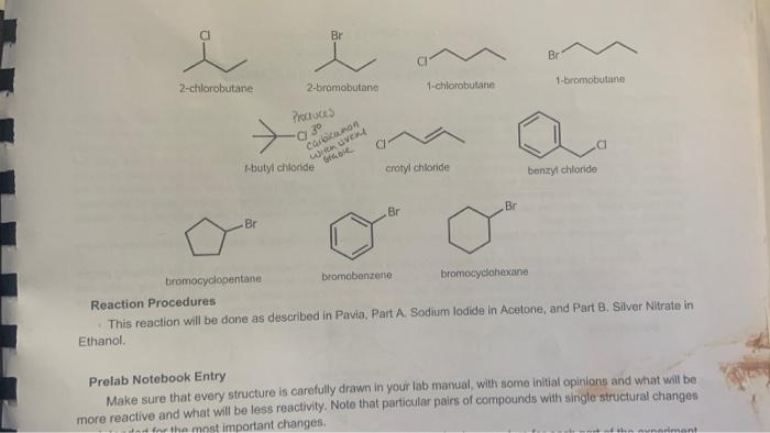 2 Chlorobutane Br Bromocyclopentane Br 2 Bromobutano 1 Butyl Chloride Procruces 3 Carbicanon Wien Uvent Grable A Crotyl 1