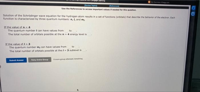 Review Topic Referans Use The References To Access Important Values If Needed For This Question If The Value Of N 4 1
