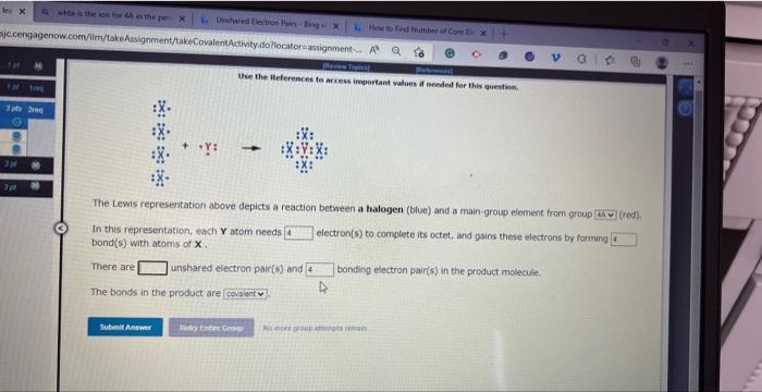 Les X Qwhts Is The Ion For 4a In The Pen X Unshared Election Pairs Einig X Sjc Cengagenow Com Ilm Takeassignment Takecov 1