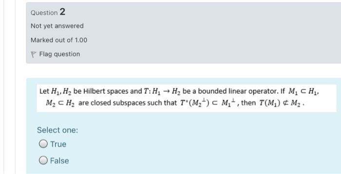 Functional Analysis 1