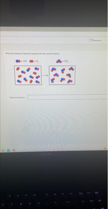 A Write The Balanced Chemical Equation For The Action Shows A O No 0 No 1 1