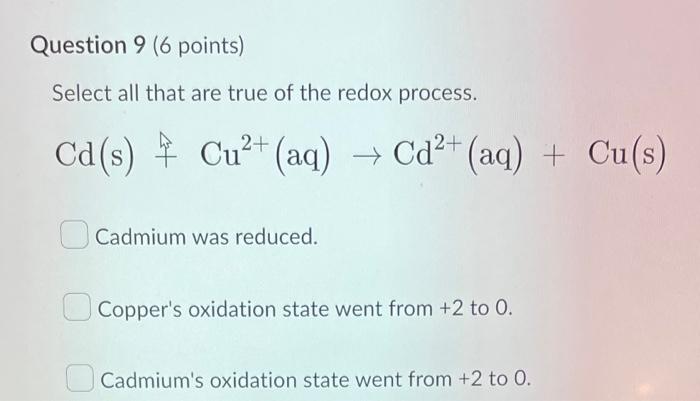 Question 2 6 Points Select All That Are True Of The Pair Of Acids Ho S6 0 0 And Both Are Oxyacids Ho 0 Both Have Th 3