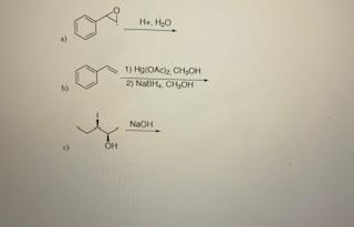 Hey Does Anyone Know How To Answer This Question The Question Said To Draw Out The Main Primary Products Obtained F 1