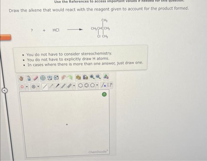 Complete The Following Reaction By Drawing The Structure Of The Major Product S Expected In Progress Ch O H O Y 4