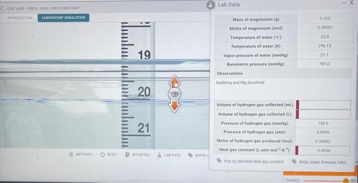 I Have Provided Multiple Pictures Of The Tube At Different Heights It Says To Line It Up And Get The Number I Have Tri 5