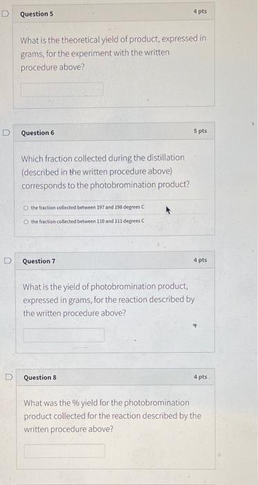 Photobromination Of Toluene Procedure 500 Ml Of Toluene Was Added To A 2 Liter Beaker And Equipped With A Magnetic St 3