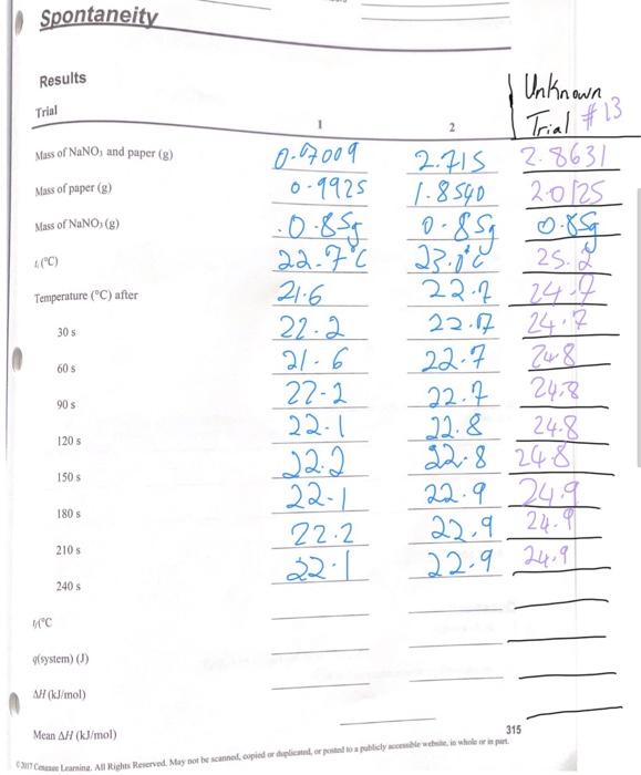 Please Answer All Part Of The Question Attach Pictures Are Of Lab Lecture And Results Please Get All Calculations Show 4