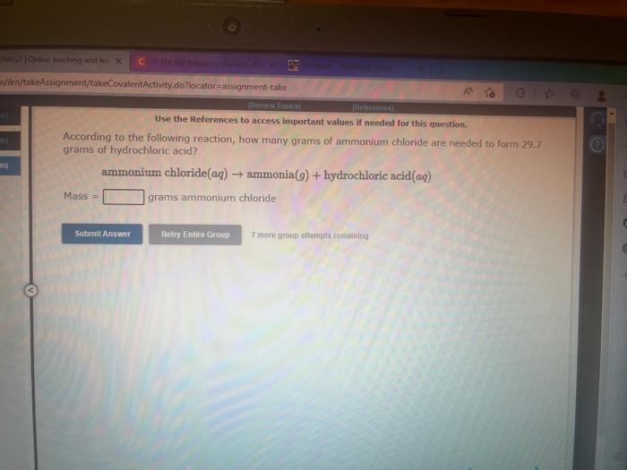 Assignment Takecovalentactivity Do Locator Assignment Take Submit Answer Use The References To Access Important Values I 9
