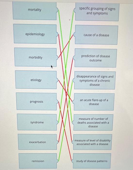 Mortality Epidemiology Morbidity Etiology Prognosis Syndrome Exacerbation Remission Specific Grouping Of Signs And Sympt 1