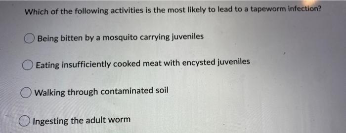All Nematodes Are Parasitic Or Otherwise Cause Harm To Animals And Plants True False Which Class Of Cnidarians Lacks A 4
