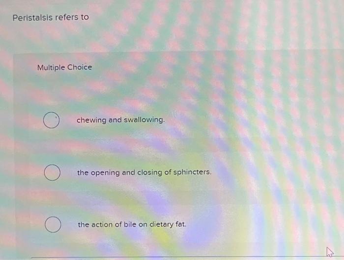 10 The Villi Of The Small Intestine Multiple Choice O O O Provide An Enormous Surface Area That Facilitates Absorption 3