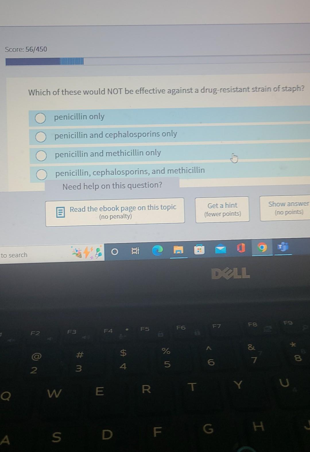 What Is Meant By Incomplete Dominance Which Of These Would Not Be Effective Against A Drug Resistant Stain Of Staph 1