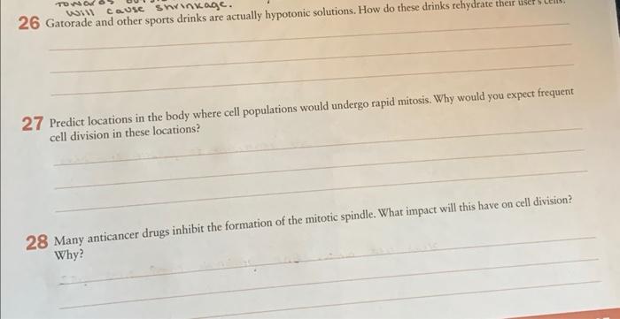 3029 Will Cause Shrinkage 26 Gatorade And Other Sports Drinks Are Actually Hypotonic Solutions How Do These Drinks Reh 1