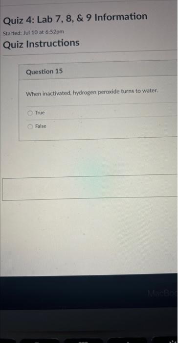 Bi029212 Microblquizzes Quiz 4 Lab 7 8 9 Information Ne 1 Q A N 3 Quiz 4 Lab 7 8 9 Information Started Jul 10 At 6 3