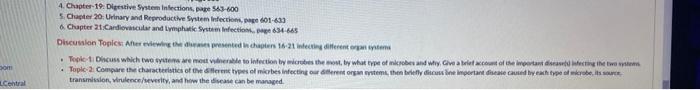 Com Central 4 Chapter 19 Digestive System Infections Page 543 600 5 Chapter 20 Urinary And Reproductive System Infe 1