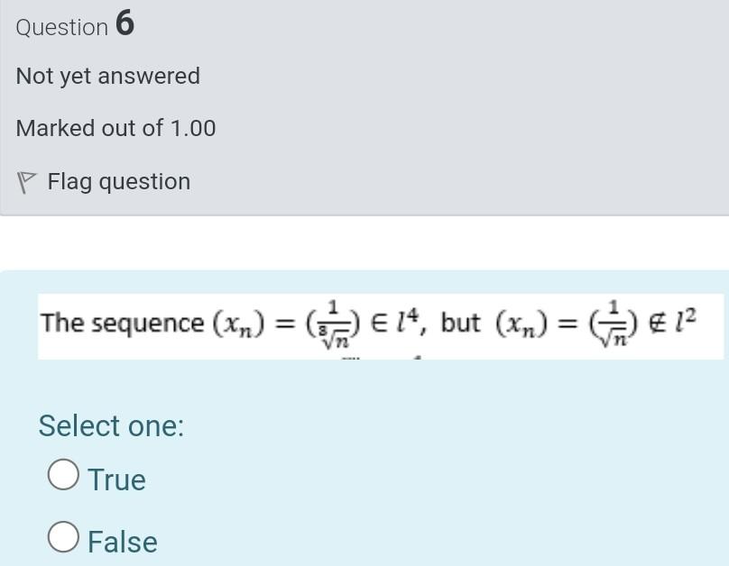 Question 5 Not Yet Answered Marked Out Of 1 00 P Flag Question Let T R2 R2 T1 X Y 0 Y Then The Null Of T Is E 2