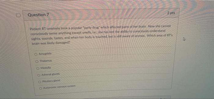 Question 1 Patient Lt Has Been Diagnosed With Schizophrenia Lt Frequently Hears Voices That Tell Him What To Do At Oth 7