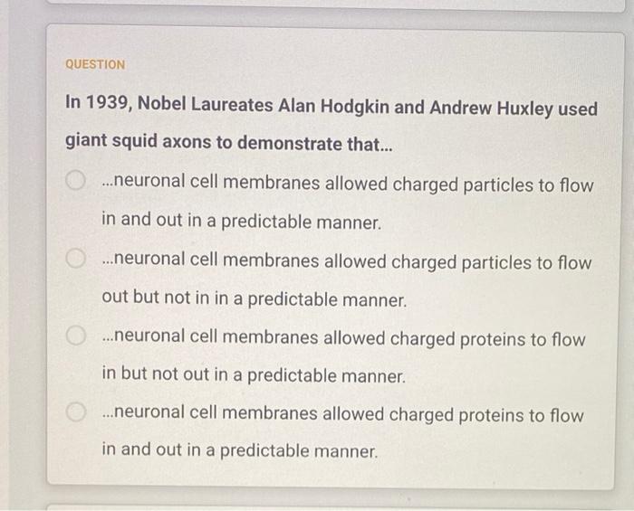 Question When Voltage Gated Sodium Channels Open In A Neuron What Happens To The Membrane Potential As A Result It Dep 5