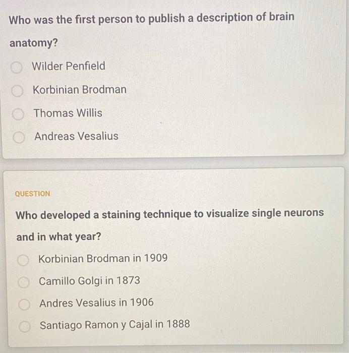 Question Which Of The Following Is An Invasive Technique Used For Investigating The Nervous System At The Systems Or Cir 3