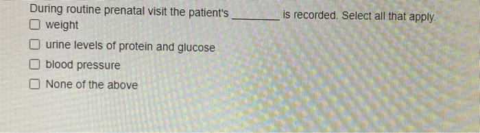 Laboratory Reports Include Ourinalysis Immunization Hematology Ochemistry Reports Select All Answers That Apply Most 6