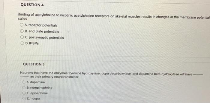 Question 2 Regarding Signal Transduction In The Human Pacinian Corpuscles The Afferent Neurons Have Ion Energy Channe 3