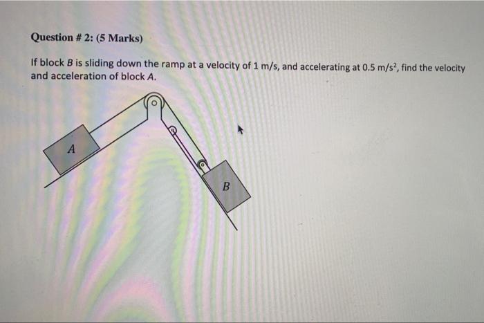 Question 1 6 Marks Pendulum A Of Length L 2 M Is Released From An Initial Angle Of 8 60 The Impact Of Pendulu 2