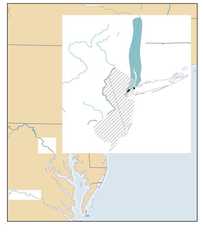 The Middle Colonies Map Use The Labels Below To Match With The Specific Areas Of The Map Provided On The Previous Page 1
