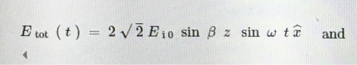 10 16 Loss Power In Copper Walls Of A Fabry Perot Resonator Consider A Fabry Perot Resonator In Fig 10 3 With A St 3