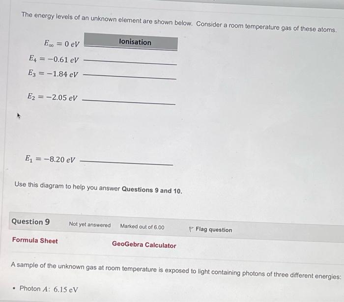 Question 6 Formula Sheet Not Yet Answered Marked Out Of 3 00 Geogebra The Pictures Below Show Interference Patterns Prod 2