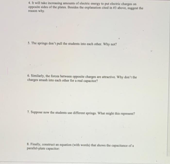 Purpose Objectives To Investigate The Physical Properties Of Capacitors To Model A Parallel Plate Capacitor To Correctly 3