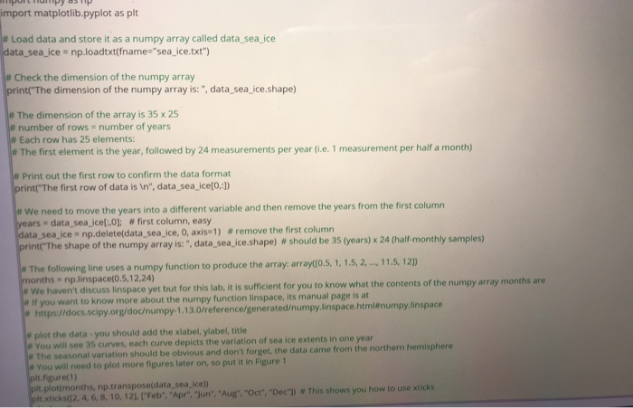 I Added The Link Sea Ice Text Here Sea Ice File Https Www Cse Unsw Edu Au En1811 22t2 Labs Lab07 Sea Ice Txt Here 2