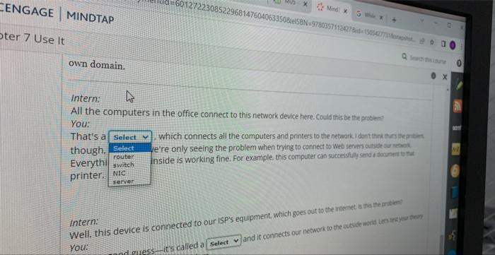 Intern All The Computers In The Office Connect To This Network Device Here Could This Be The Problem You That S A Se 2