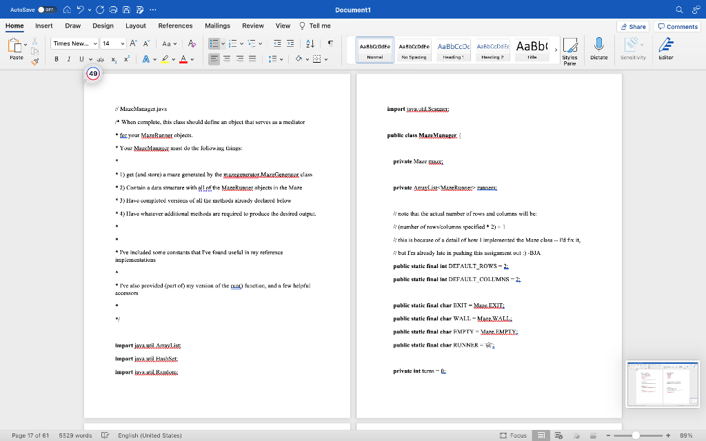 Maze Runner Assignment Please This Is All One Question But Has Multiple Files To Build It 9