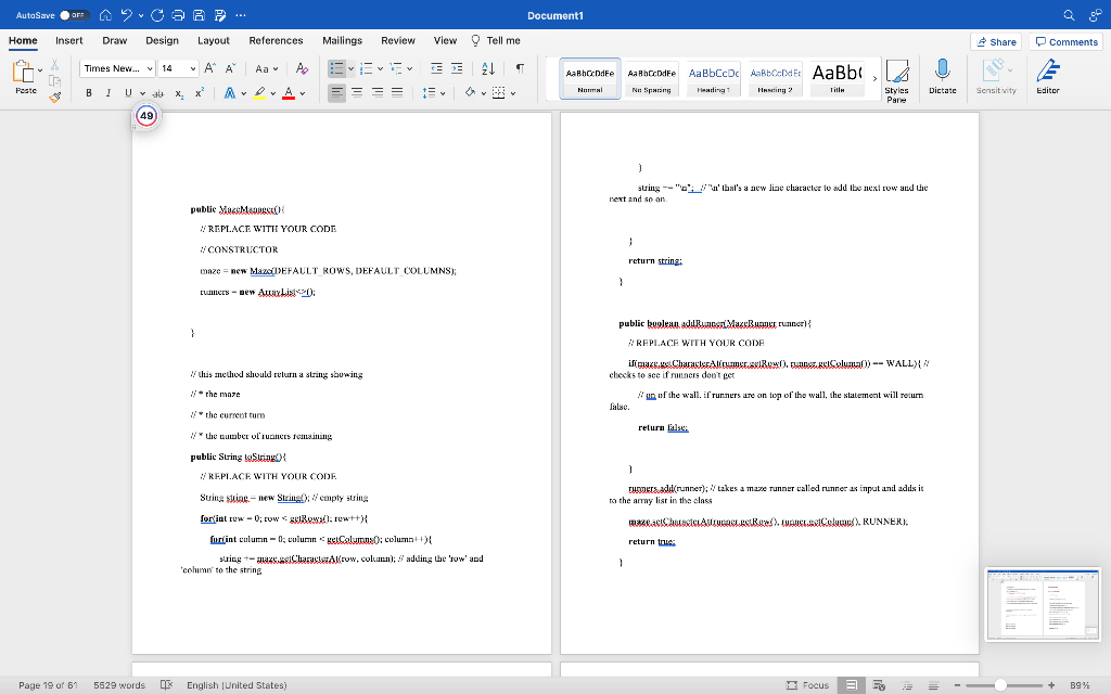 Maze Runner Assignment Please This Is All One Question But Has Multiple Files To Build It 10