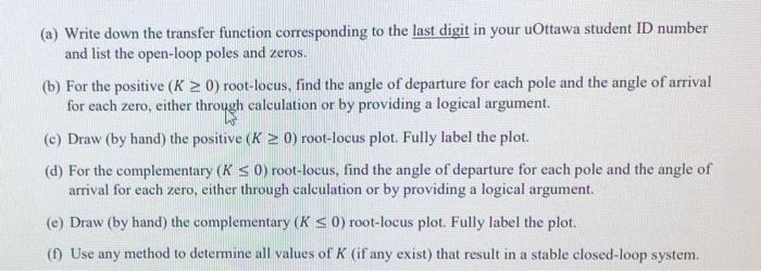 Leonardo Is Having Trouble Drawing Two Root Locus Plots For The Following Familiar Feedback System R K P S Y Where K I 2