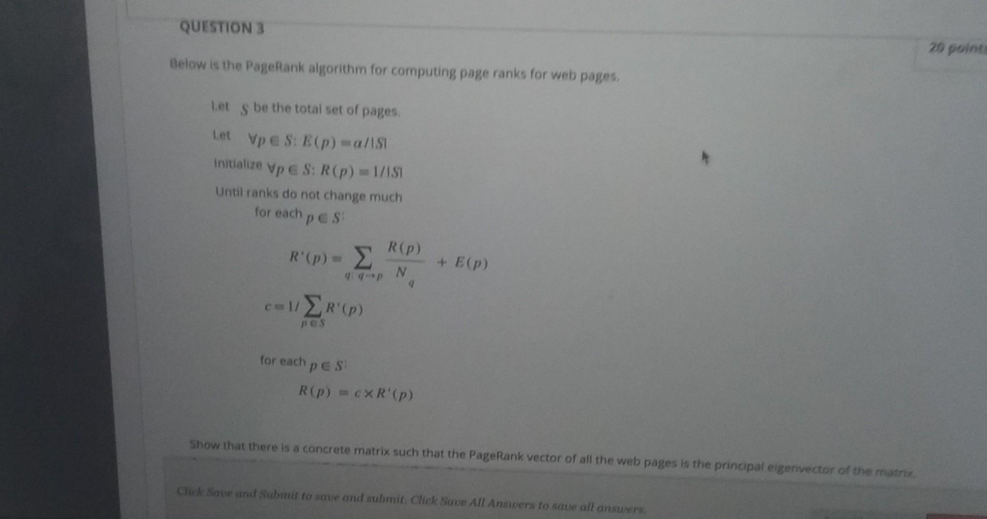 Question 1 20 Points Assume That We Use Cosine Similarity As The Similarity Measure In The Hierarchical Agglomerative C 2
