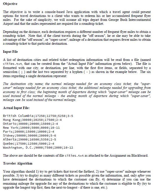 This Is A Java Console Application Program 1